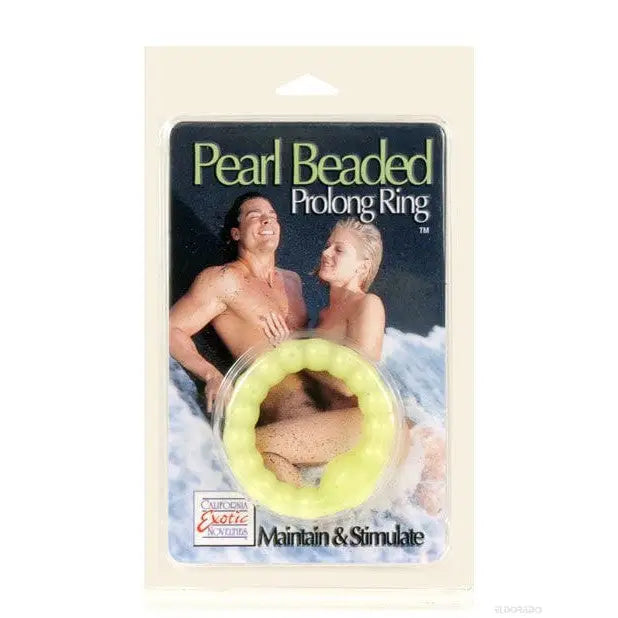 cock ring gentle-Pearl Beaded Prolong Ring