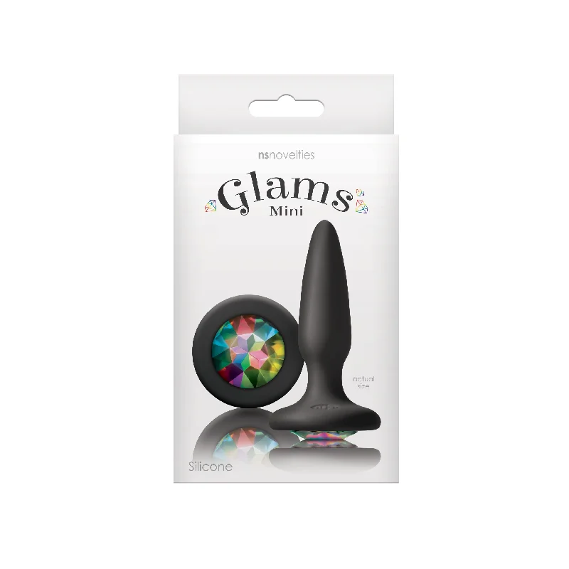 Sex toys for partner play-Glams Mini - Rainbow Gem