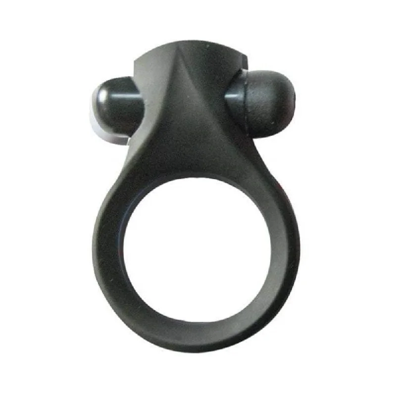 cock ring science-Maxx Gear Teaser Ring Black Vibrating Cockring