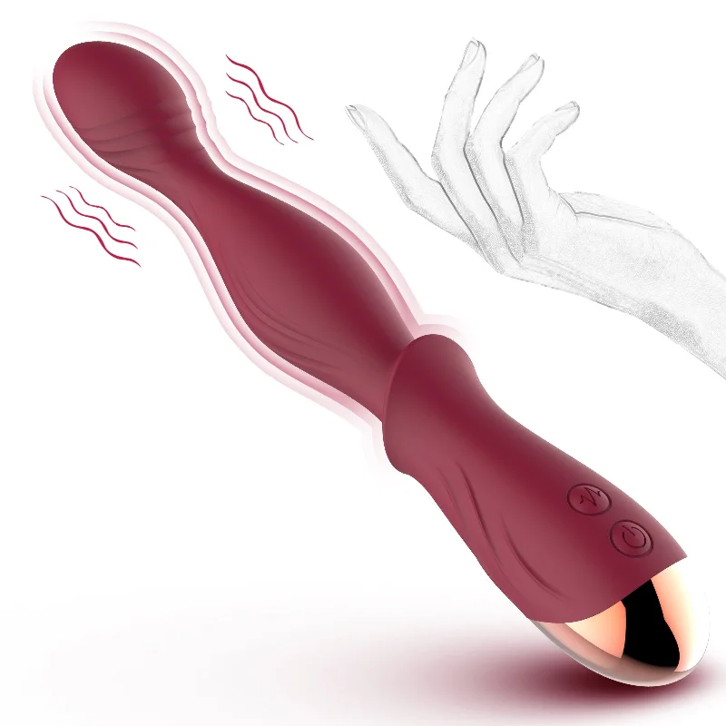 Vibrator subtle look-Prostate Massage Finger Vibrator - Vibrating Anal Plug Female Sex Toys