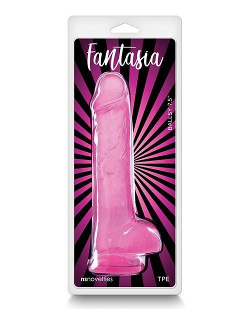 firm-dildo-Fantasia Ballsy 7.5" Dildo