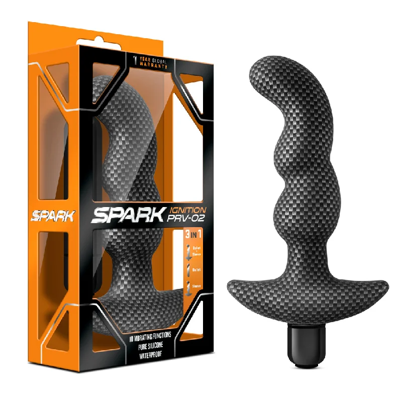 Sex toys with multiple settings-Spark Ignition Prv-02 - Carbon Fiber