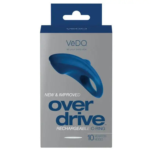 cock ring confidence-Vedo Overdrive Rechargeable Cock Ring