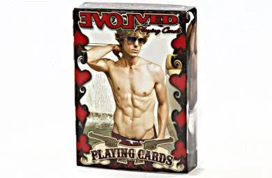 Quiet anal stimulators-Evolved Male Playing Cards