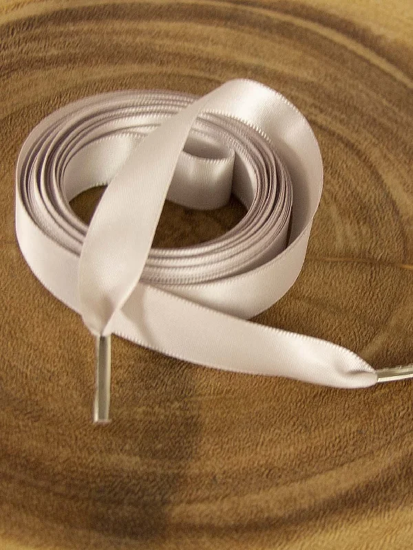 Silicone clit pulsing toys-Limited Edition Winter Wide Satin Ribbon Replacement Laces