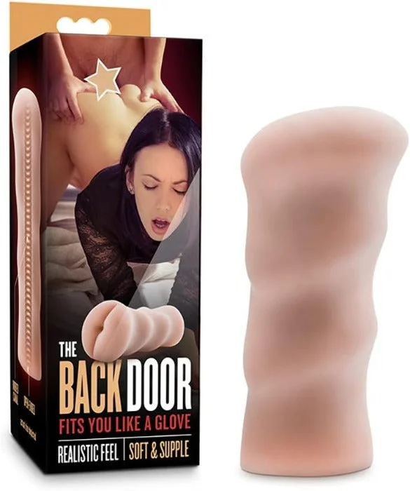 Sex toys with discreet motors-X5 Men ''Backdoor'' Stroker -Vanilla