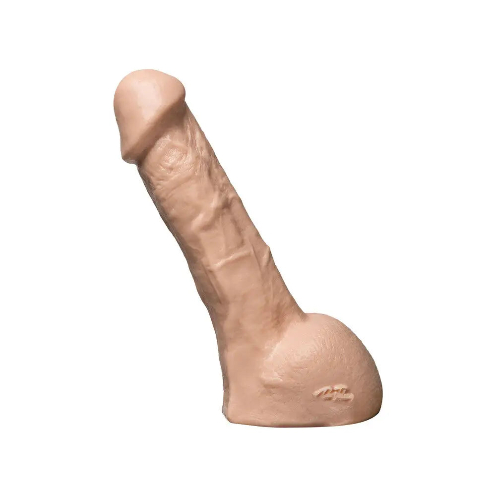 adjustable-dildo-7-inch Doc Johnson Flesh Pink Realistic Dildo with Veined Detail