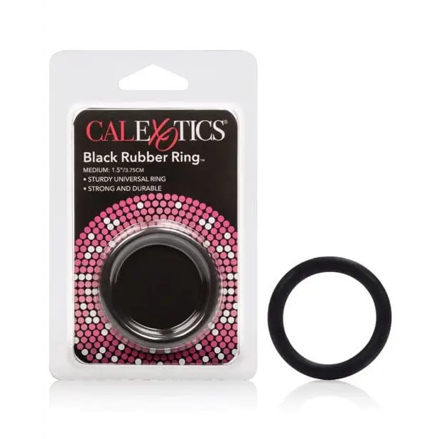 cock ring trusted-Black Rubber Ring