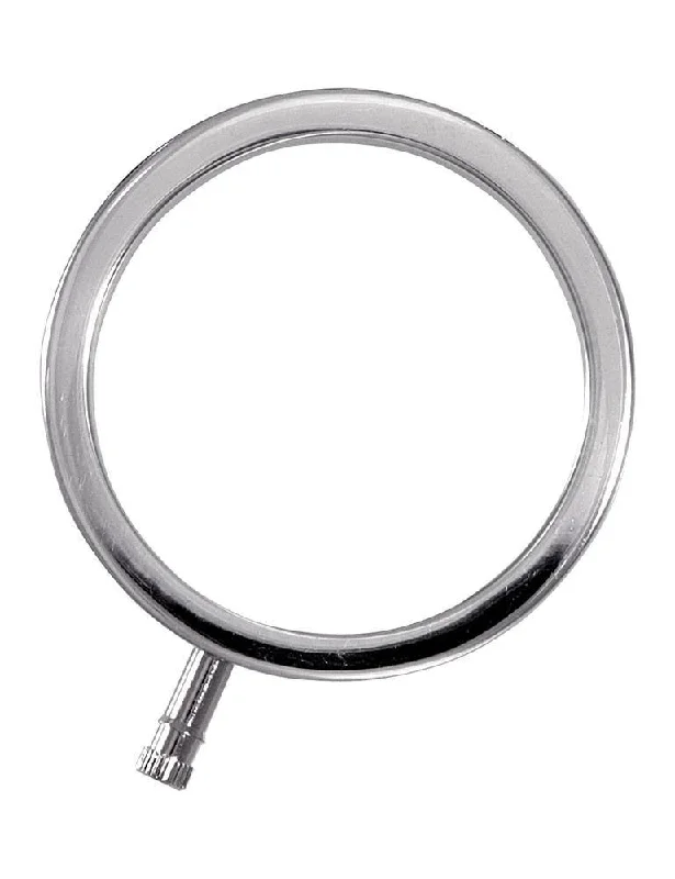 BDSM toy kit reviews-ElectraStim Solid Metal Cock Ring