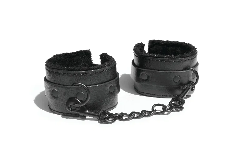 BDSM toy gag specials-Sex and Mischief Shadow Fur Handcuffs