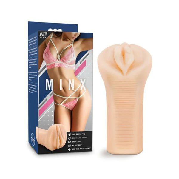 Sex toys for solo pleasure-M For Men ''Minx'' Flesh Vagina Stroker