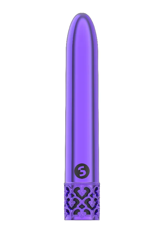 Vibrator intuitive use-Shiny - Rechargeable Abs Bullet - Purple