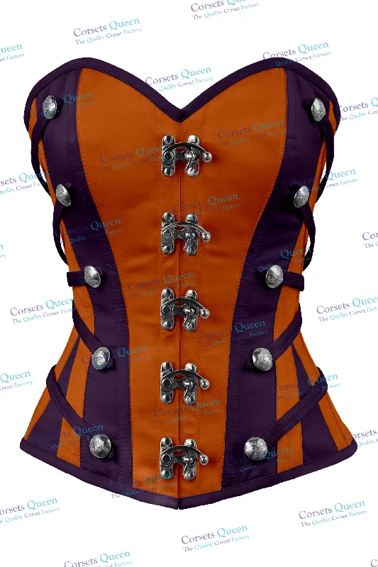 Corset in burgundy shade-Urszula Custom Made Corset