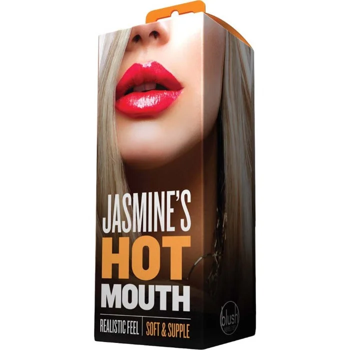 Sex toys with flexible design-Blush ''Jasmines'' Hot Mouth Stroker -Vanilla