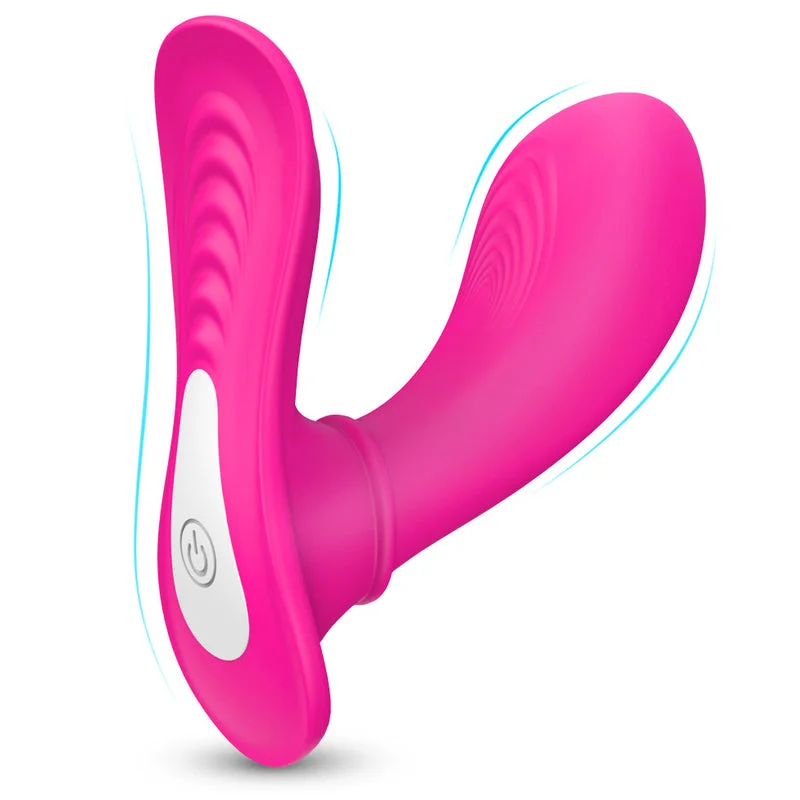 Vibrator trendy design-Everyday Sexy Strap-On Vibrator - Pink