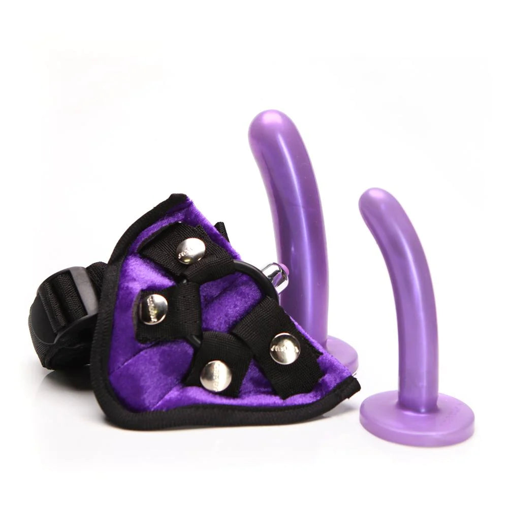 Vibrator adjustable intensity-Tantus Beginner Strap On Vibrator