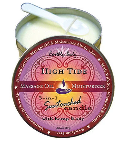 Rechargeable clit stimulators-3-in-1 High Tide Suntouched Candle With Hemp - 6.8 oz.