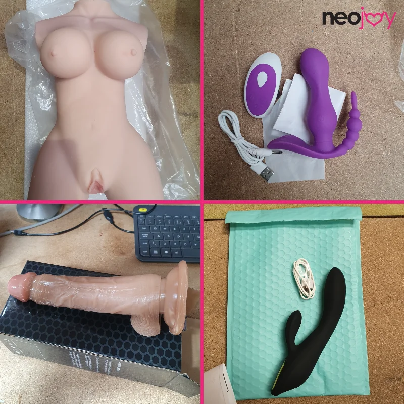 BDSM toy whip innovations-Neojoy Female Sex Doll Torso - Vibrator - Dildo - Butt Plug Sex Toy