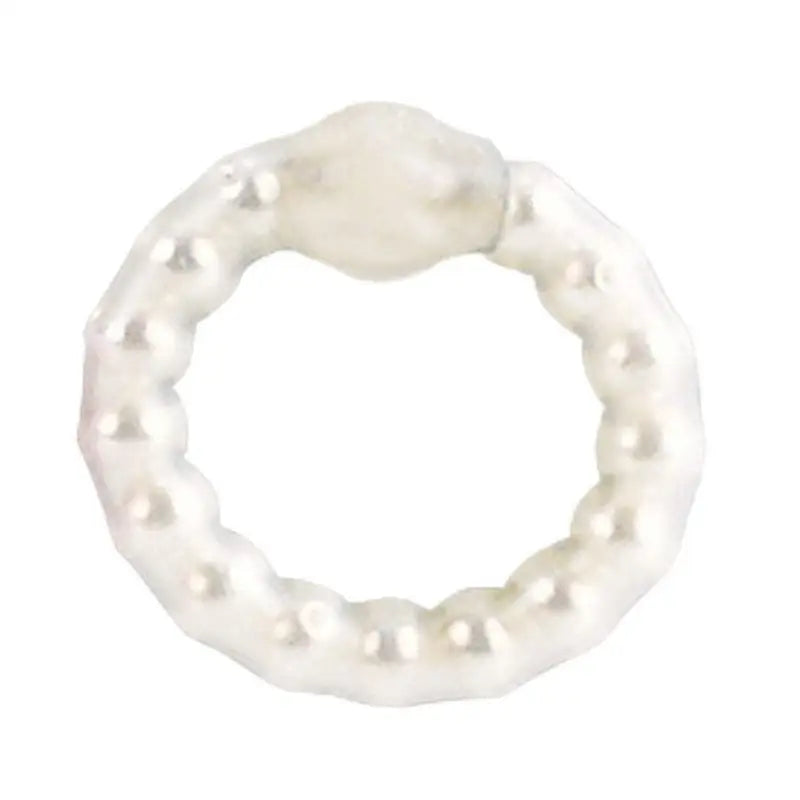 cock ring overrated-Pearl Bead Prolong Ring