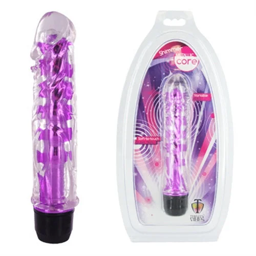 Vibrator intense pleasure-Shimmer Core Metallic Vibe - Purple