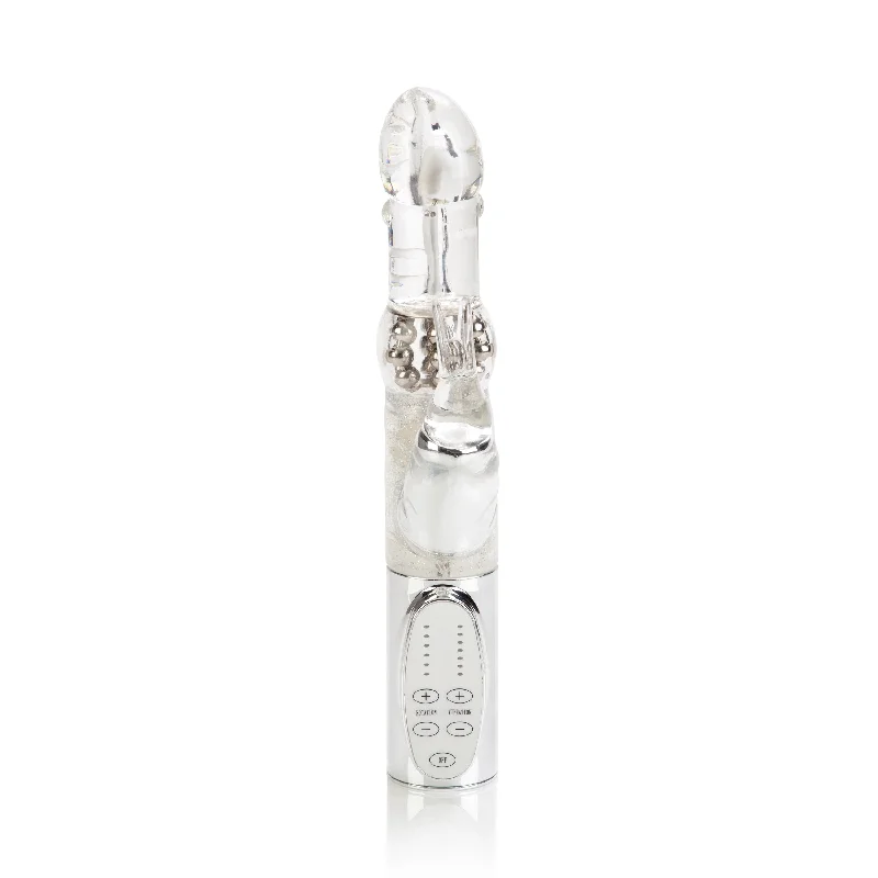 Vibrator mini design-Platinum Jack Rabbit - Silver