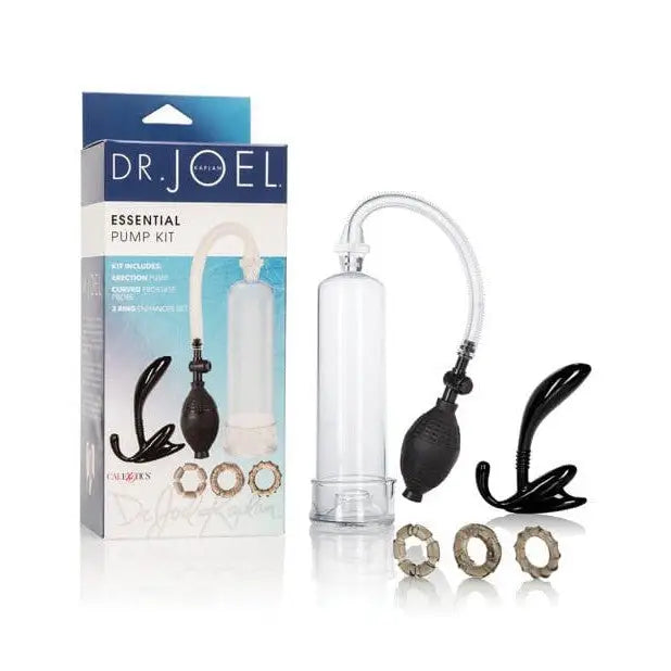 cock ring minimalist art-Dr Joel Kaplan Essential Pump Kit - Clear