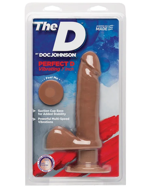 red-dildo-"The D 7"" Perfect D Vibrating W/balls.