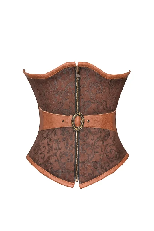 Corset for back pain relief-Degenres Steampunk Underbust Corset