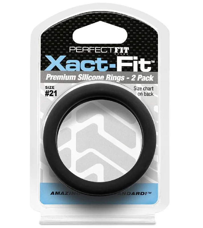 cock ring pulsating-Xact-Fit Ring 2-Pack #21