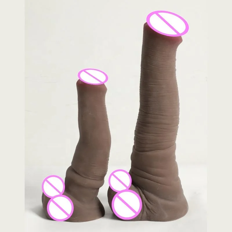 rubber-dildo-Huge Dildo Realistic 9.8/7inch Long Dildo