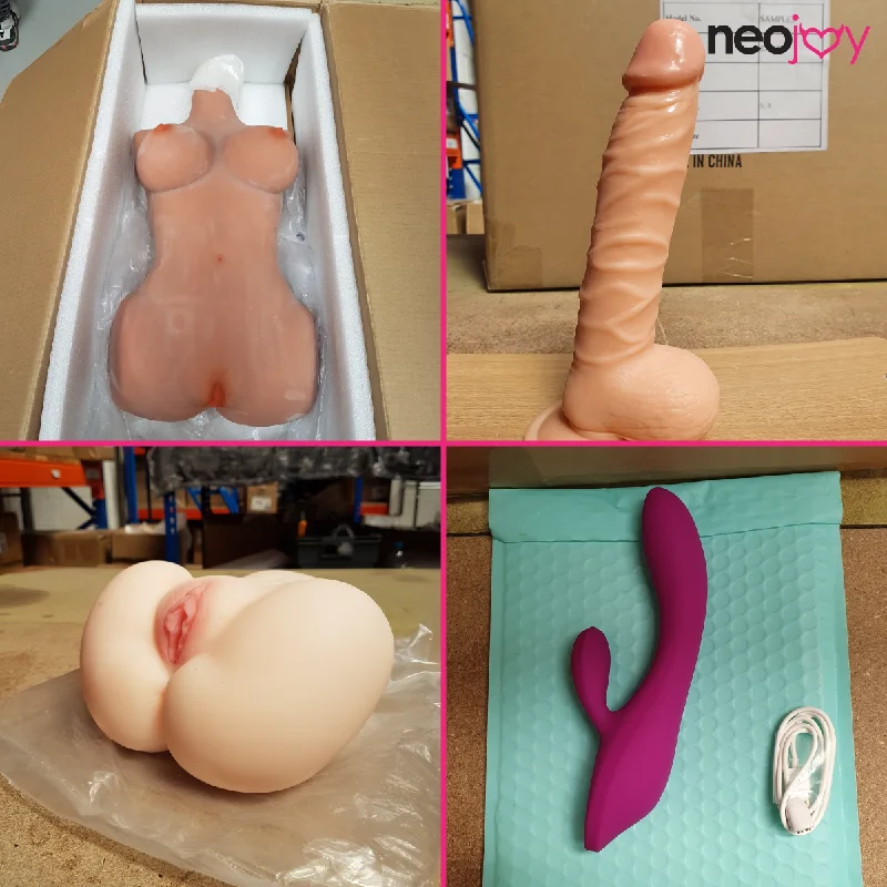 BDSM toy flogger innovations-Neojoy sex Doll Torso - Big Butts - Vibrator - Dildo Sex toy