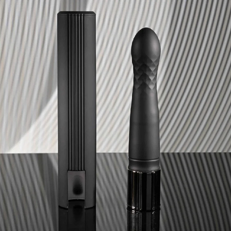 Vibrator easy cleanup-Playboy - Pleasure Zone Thrusting Vibrator (Black)