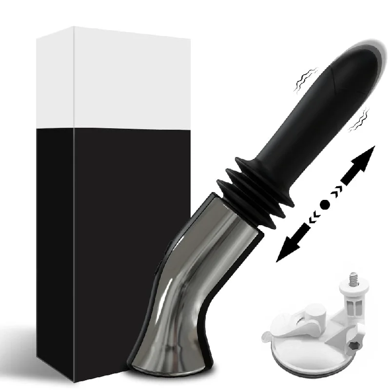 Vibrator budget friendly-Pleasure Waves Thrusting Vibe Dildo Machine |/|Vibrating Vibrator