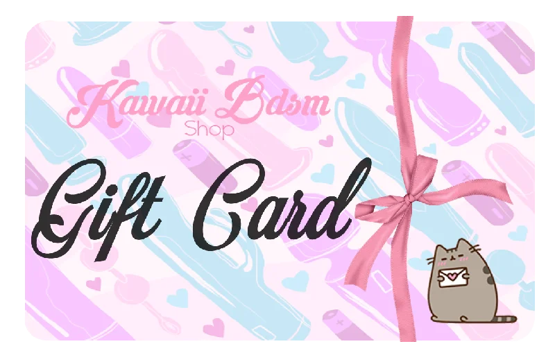 BDSM toy restraint packages-Kawaii Bdsm Gift Cards