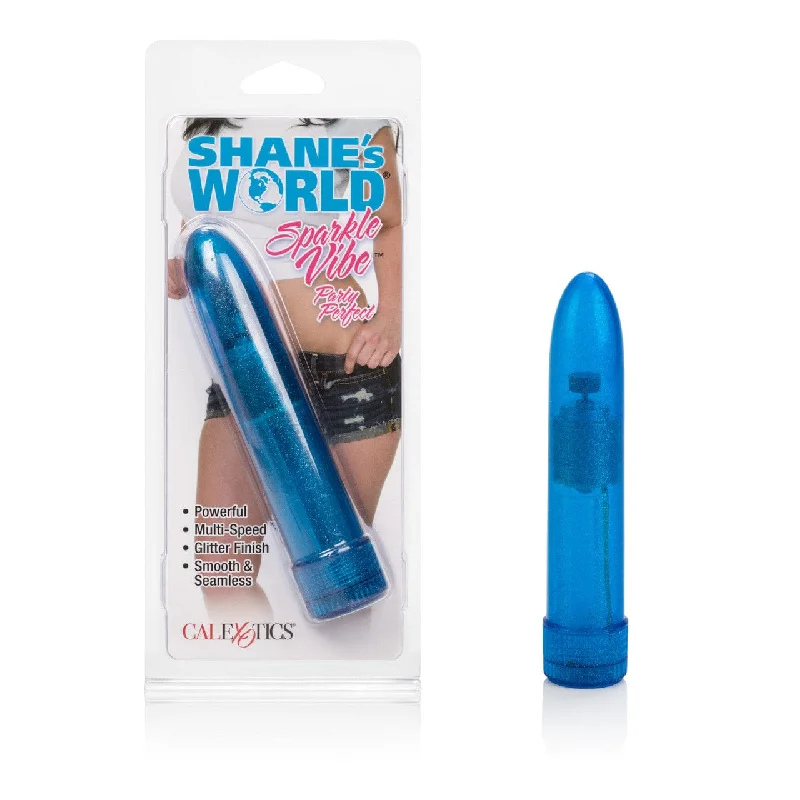 Vibrator quiet motor-California Exotics - Shane's World Sparkle Vibes Bullet Vibrator