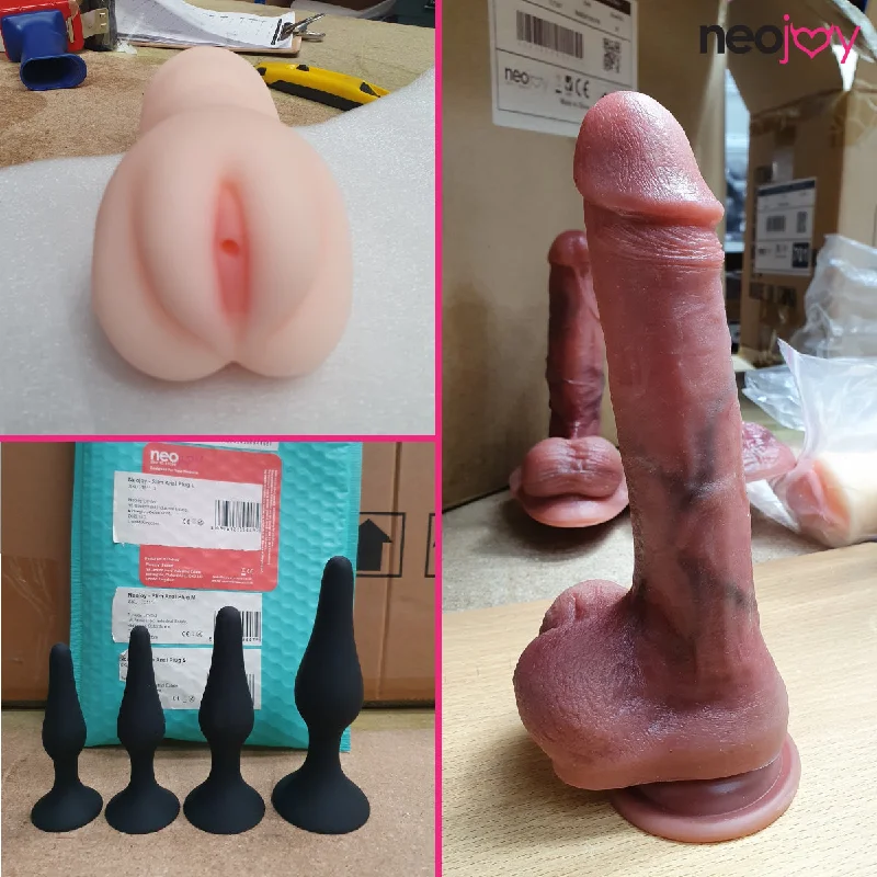 BDSM toy gag innovations-Neojoy Female Sex Doll Torso - Dildo - Anal Butt Plug - Male Strokers