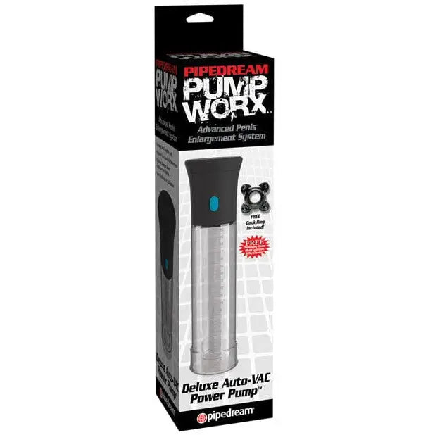 cock ring discreet packaging-Pump Worx Deluxe Auto Vac Pump