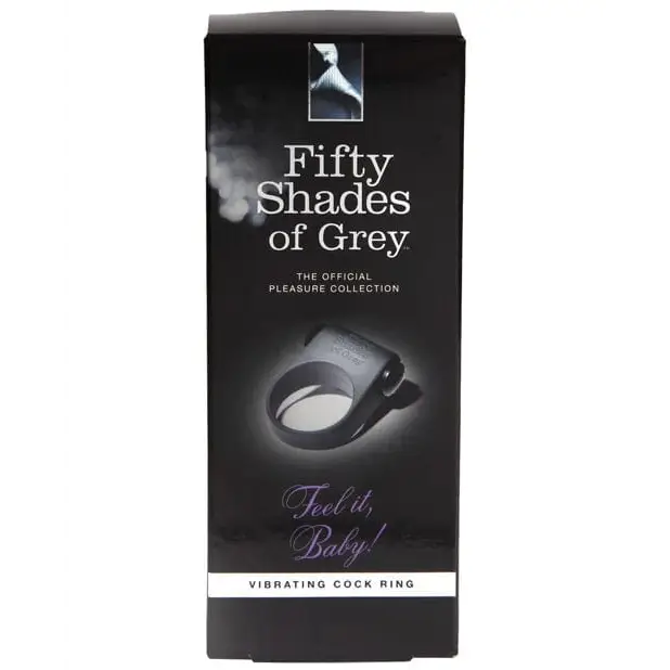 cock ring cruelty free-Fifty Shades Of Grey Feel It Baby Vibrating Cock Ring