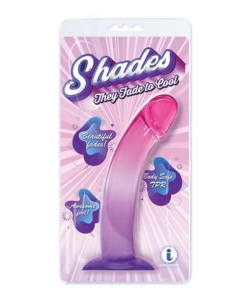 ergonomic-dildo-Shades Jelly TPR Gradient Dong Large