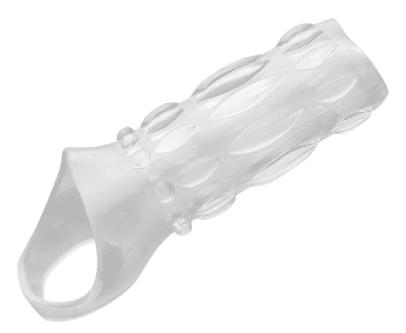 BDSM toy harness promotions-Clear Sensations Enhancer Sex Sleeve