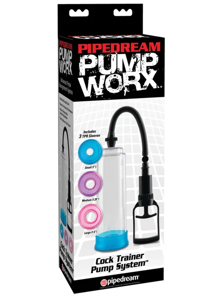 cock ring overrated-PUMP WORX COCK TRAINER PUMP SYSTEM