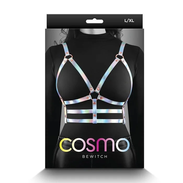 Rechargeable bullet toys-Cosmo ''Bewitch'' Harness -Rainbow