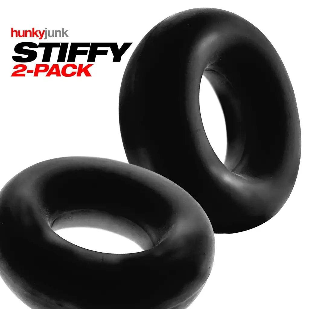 cock ring import-OxBalls Stiffy 2-Pack Bulge Cockrings Silicone TPR