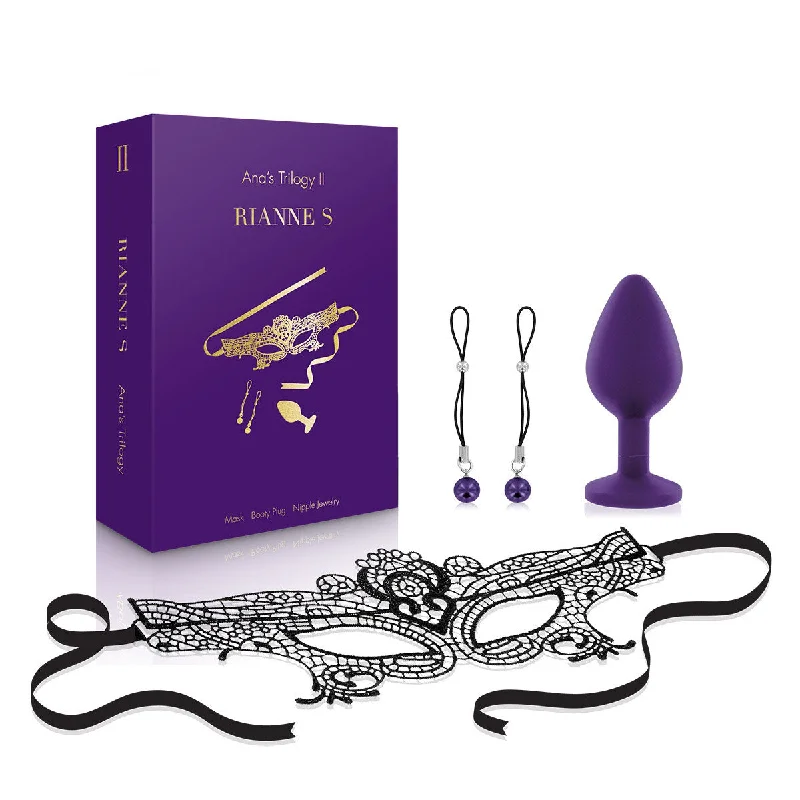 Rechargeable rabbit vibrators-Rianne S Ana's Trilogy Kit 2