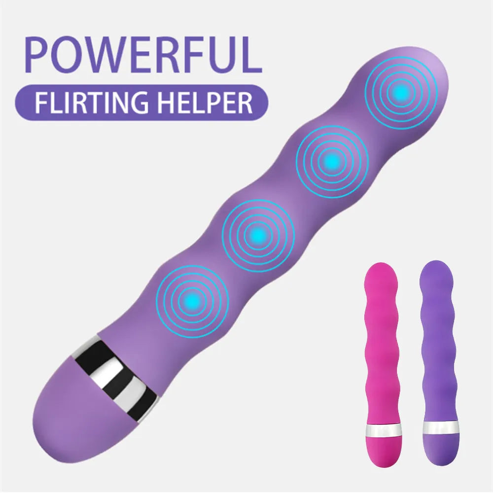 Vibrator app controlled-Multi-speed G Spot Vagina Vibrator Butt Plug