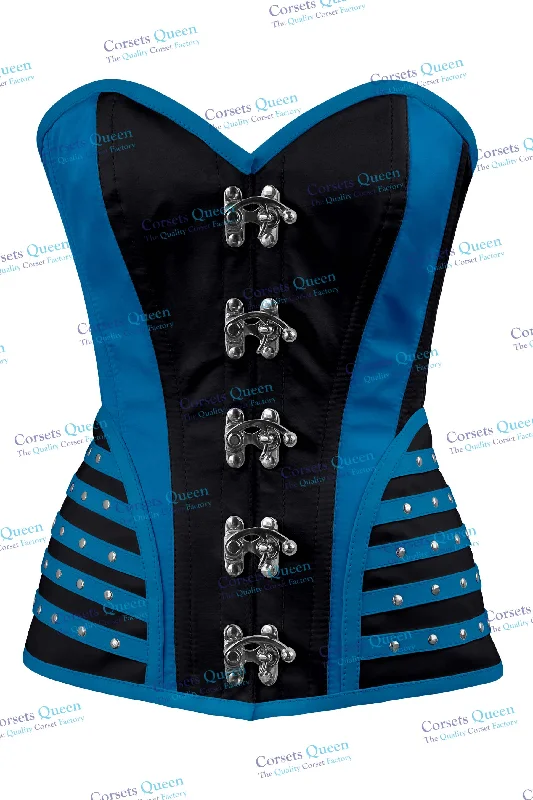 Corset with mesh panels-Morfydd Custom Made Corset