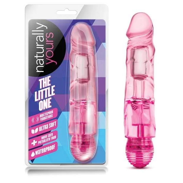 Vibrator warranty included-Blush Novelties - Naturally Yours The Little One Vibrator (Pink)