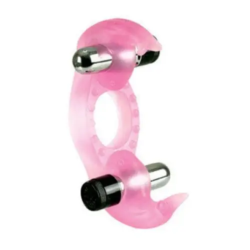 cock ring fan favorite-Silicone Triple Orgasm