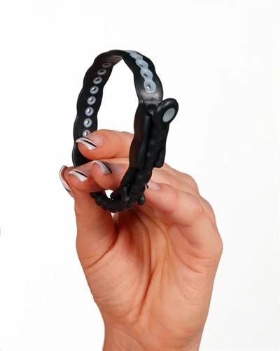 cock ring breathable fabric-Speed Shift Erection Ring - Black