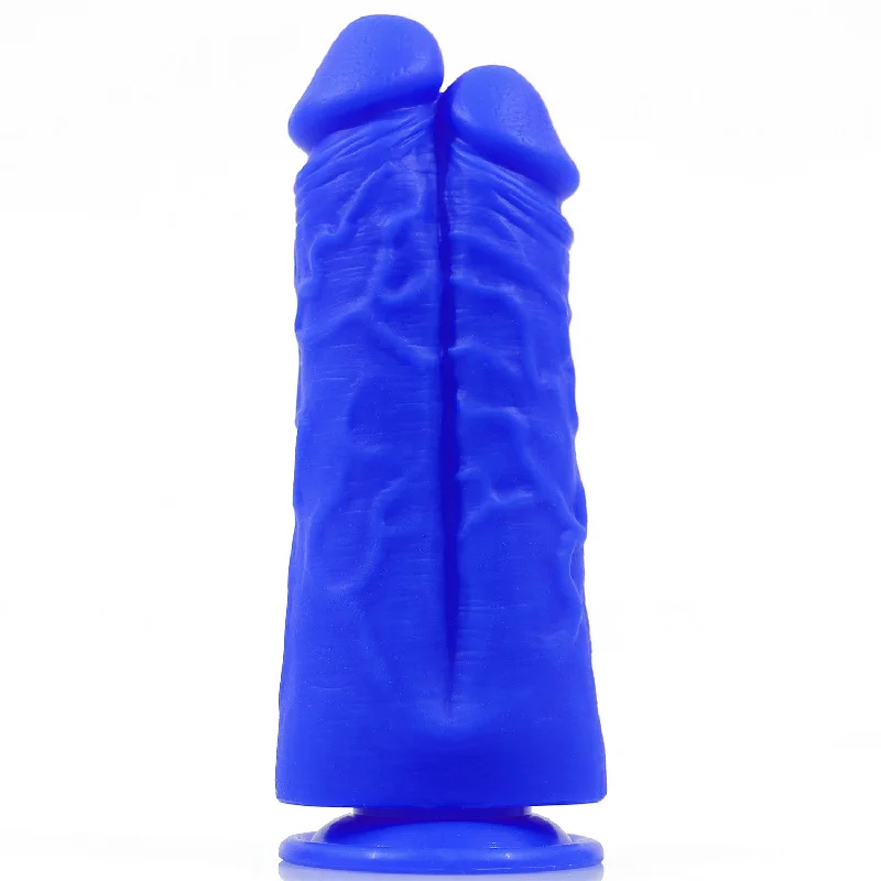 bendable-dildo-AIMITEX Colorful double-dildo silicone dildo adult sex toy